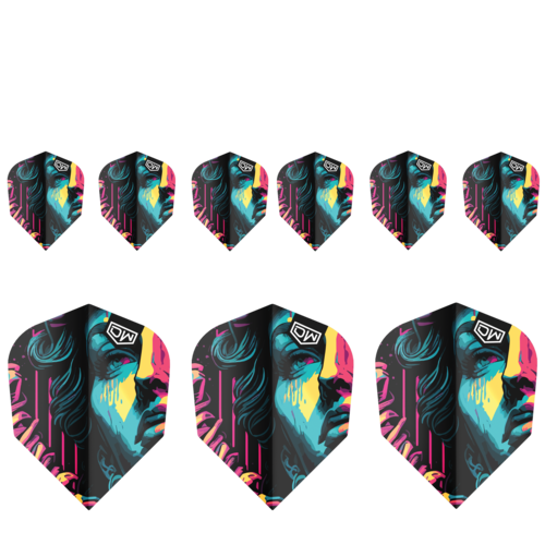 DW Original DW Liberty 3 Set NO6 - Dart Flights