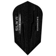 Harrows Silika Black Slim Tough Crystalline Coated - Dart Flights