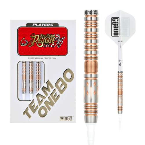 ONE80 ONE80 Ryo Nakai Rose Gold 90% Soft Tip Dartpile