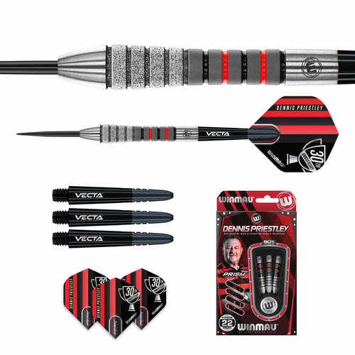 Winmau Winmau Dennis Priestley Diamond 30th Anniversary 90% - Dartpile