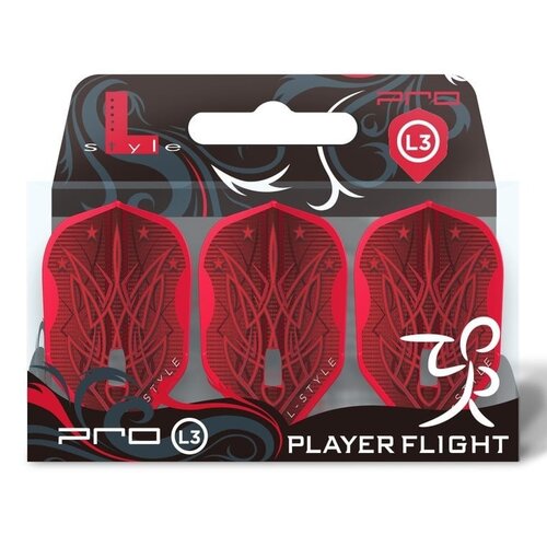 L-Style L-Style Pro L3 Lisa Ashton V3 Red - Dart Flights
