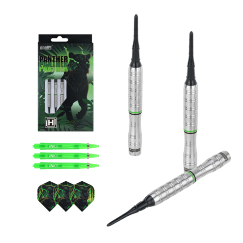 ONE80 ONE80 Panther-H 80% Soft Tip Dartpile