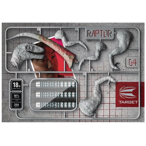 Target Japan Target Japan George Nishitani Raptor G4 90% Soft Tip Dartpile