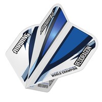 Red Dragon Airwing Luke Humphries World Champion White Blue - Dart Flights