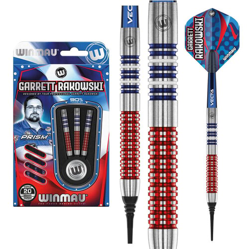 Winmau Winmau Garrett Rakowski 90% Soft Tip Dartpile