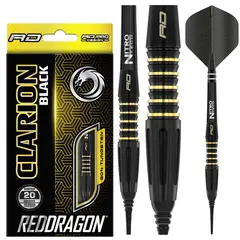 Red Dragon Clarion Black 90% Soft Tip