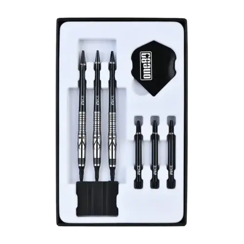 ONE80 ONE80 Kaori Miura Black 90% Soft Tip Dartpile