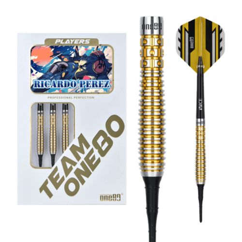 ONE80 ONE80 Ricardo Perez 90% Soft Tip Dartpile