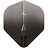 L-Style EZ L1 Standard 2-Tone Black Silver - Dart Flights
