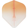 L-Style L-Style EZ L1 Standard 2-Tone Clear White Orange - Dart Flights