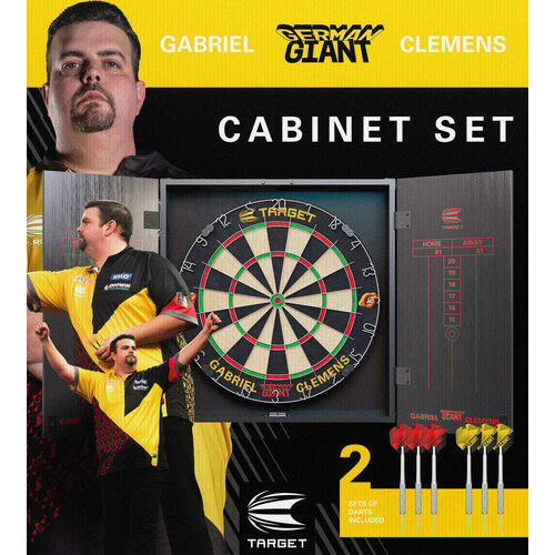 Target Target Gabriel Clemens  Cabinet Set - Dartskab