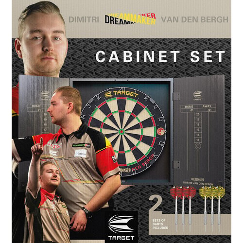 Target Target Dimitri van den Bergh  Cabinet Set - Dartskab