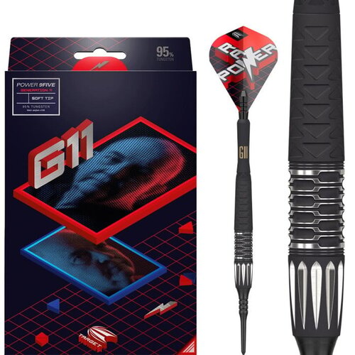 Target Target Phil Taylor Raw Power G11 95% Soft Tip Dartpile