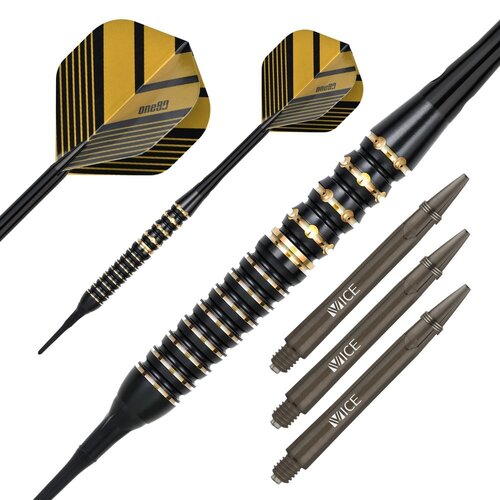 ONE80 ONE80 Mobilizer 03 Brass Soft Tip Dartpile