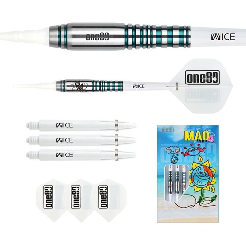 ONE80 ONE80 Mao Shimamura 4 Jade 90% Soft Tip Dartpile