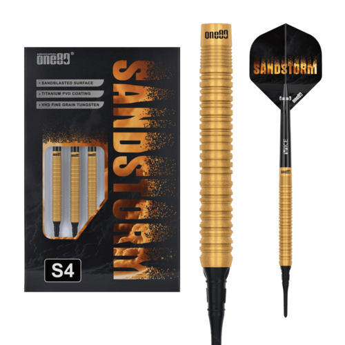 ONE80 ONE80 Sandstorm 04 90% Soft Tip Dartpile