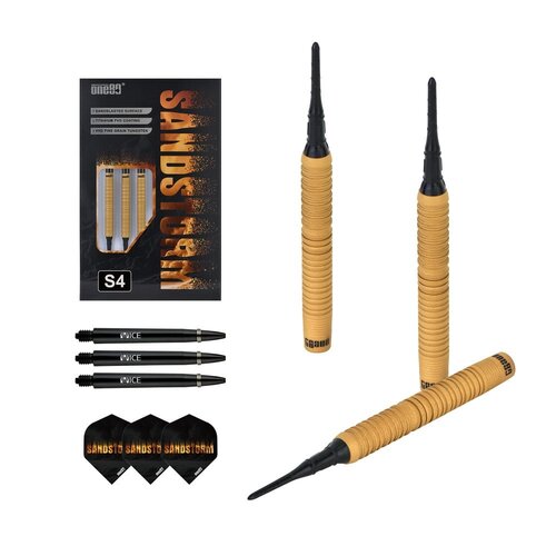 ONE80 ONE80 Sandstorm 04 90% Soft Tip Dartpile
