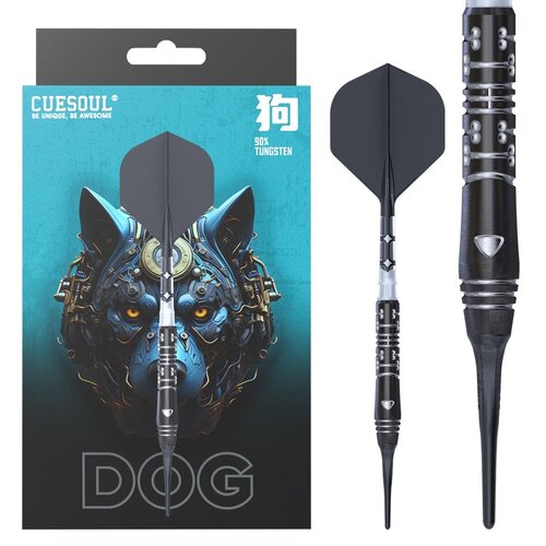 CUESOUL Cuesoul Zodiac Dog 90% Soft Tip Dartpile