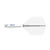 CUESOUL Cuesoul ROST 77 Transparent With Blue Logo Big Wing - Dart Flights