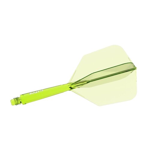 CUESOUL Cuesoul ROST 77 Transparent Green Red Big Wing - Dart Flights