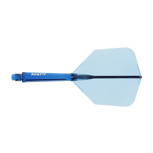 CUESOUL Cuesoul ROST 77 Transparent Blue Big Wing - Dart Flights