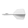 CUESOUL Cuesoul ROST 77 Solid White Big Wing - Dart Flights