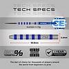Red Dragon Red Dragon Gerwyn Price Iceman Cool Blue Series 80% Dartshopper Exclusives - Dartpile