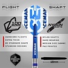 Red Dragon Red Dragon Gerwyn Price Iceman Cool Blue Series 80% Dartshopper Exclusives - Dartpile