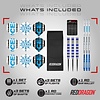 Red Dragon Red Dragon Gerwyn Price Iceman Cool Blue Series 80% Dartshopper Exclusives - Dartpile