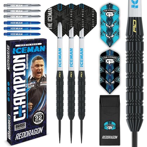 Red Dragon Red Dragon Gerwyn Price Iceman Brass Dartshopper Exclusives - Dartpile
