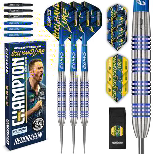 Red Dragon Red Dragon Luke Humphries Coolhand Champion Series 80% Dartshopper Exclusives - Dartpile