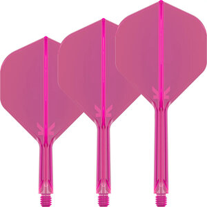 Target K-Flex Neon Pink NO2 - Dart Flights