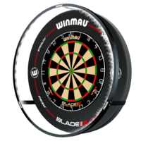 Winmau Blade 6 + Winmau Plasma + Winmau Pro-Line Beskyttelsesringe Bundle