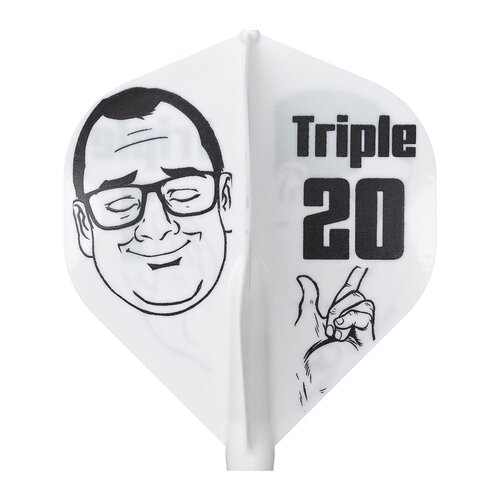 Cosmo Darts Cosmo Darts Fit Flight Air Printed Series Thorben Meme Standard - Dart Flights