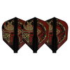 Cosmo Darts Cosmo Darts Fit Flight Air Printed Series Samurai Skull A Shape - Dart Flights