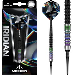 Mission Iridian Black Coral PVD 90% Soft Tip