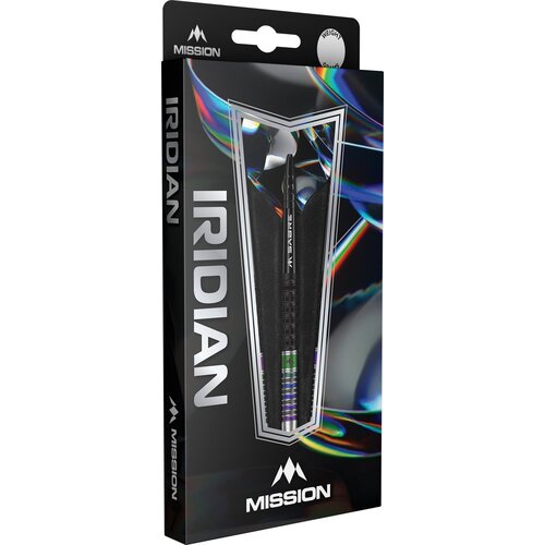 Mission Mission Iridian Black Coral PVD 90% Soft Tip Dartpile