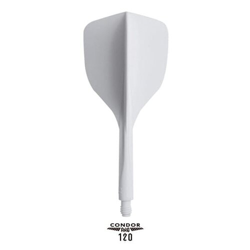 Condor Condor AXE 120 Trifin White Small - Dart Flights