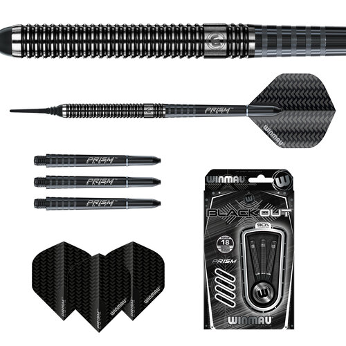 Winmau Winmau Blackout 90% Soft Tip Dartpile