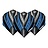 Winmau Prism Delta Black White Blue - Dart Flights