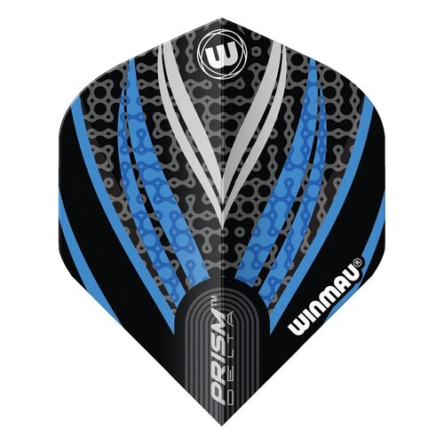 Winmau Winmau Prism Delta Black White Blue - Dart Flights