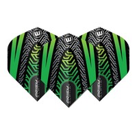Winmau Prism Alpha Black Green V2 - Dart Flights