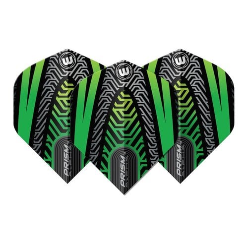 Winmau Winmau Prism Alpha Black Green V2 - Dart Flights