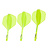 Winmau Fusion Neon Yellow NO2 - Dart Flights