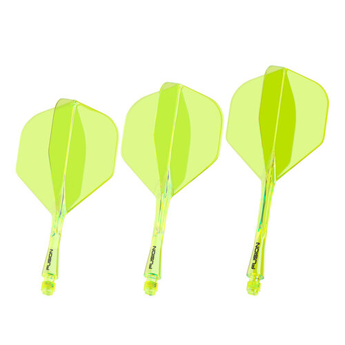 Winmau Winmau Fusion Neon Yellow NO2 - Dart Flights