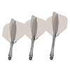 Winmau Winmau Fusion Smokey Grey NO2 - Dart Flights