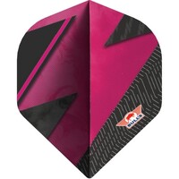 Bull's Series 100 Lightning Pink NO2 - Dart Flights