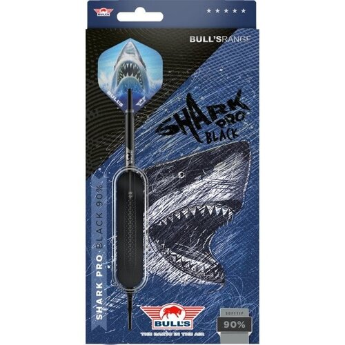 Bull's Bull's Shark Pro Black 90% Soft Tip Dartpile