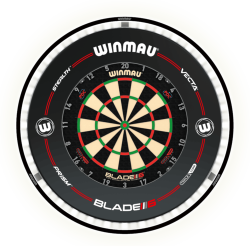 Winmau Winmau Blade 6 Triple Core + Winmau Pro Line Beskyttelsesringe + Winmau Plasma