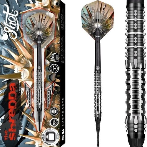 Shot Shot Gnarly Shredda 90% Soft Tip Dartpile